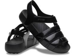 Crocs Isabella Sandalen, Schwarz, Numeric_11 US Unisex Little Kid von Crocs