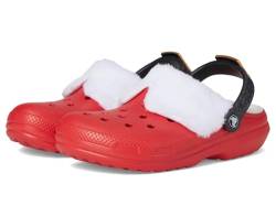 Crocs Unisex-Erwachsene Classic Holiday Lined Clogs, Varsity Red/Multi, 39/40 EU von Crocs