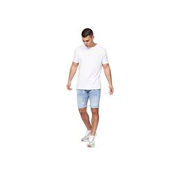 Crosshatch Herren Casual Cargo und Jeans Shorts - Strapazierfähige und vielseitige Sommer Knielang Hose mit Funktionstaschen, Riptrey-light, 40W von Crosshatch