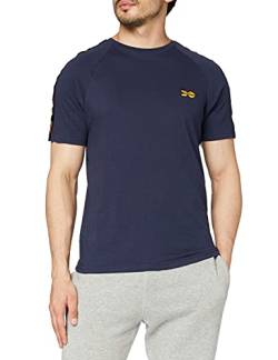 Crosshatch Herren Trackside T-Shirt, navy, S von Crosshatch
