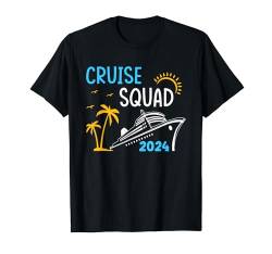 Italien Kreuzfahrtteam 2024 Sommerurlaub passende Familie T-Shirt von Cruise Squad Italienisch 2024 Mittelmeerurlaub