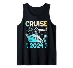 Italien Kreuzfahrtteam 2024 Sommerurlaub passende Familie Tank Top von Cruise Squad Italienisch 2024 Mittelmeerurlaub