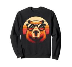 Capybara Chillin' Cute Teen Girls Südamerika Sweatshirt von Cuddly Capybara - Cute Zoo Animal Apparel