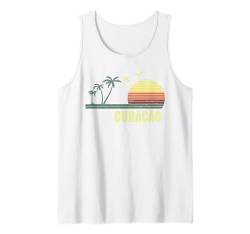 Curacao Karibik niederländisches Souvenir Urlaub Erinnerung Männer Frauen Tank Top von Curacao Caribbean Dutch Reminde