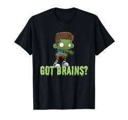 Hast du Gehirne? Hungriger Zombie Lustige Halloween-Cartoon-Zom T-Shirt von Cute Adorable Halloween Zombies Outfits & Decor