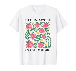 Damen Boho Motivational Inspirational Positive Quote Cute T-Shirt von Cute Boho Floral Positive Quote Shirts For Women