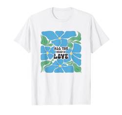 Damen Boho Motivational Inspirational Positive Quote Cute T-Shirt von Cute Boho Floral Positive Quote Shirts For Women