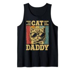 Cat Daddy Katzenliebhaber-Zitat für Männer, lustiger Katzenbesitzer, Papa Tank Top von Cute Cat Lover Gifts And Cat Owner Shirts