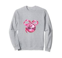 Rosa Schleife Coquette Aesthetics Y2K Discokugel Mädchen Damen Sweatshirt von Cute Coquette Bows Pink Red Cherry Strawberry