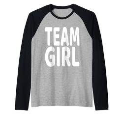 Team Girl Baby Shower Gender Reveal Party Raglan von Cute Expectant Parents Gifts for Family & Friends