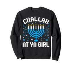 Chanukkah Jüdisches Festival Jude Menora Hebräisch Chanukka Sweatshirt von Cute Hanukkah Shirts