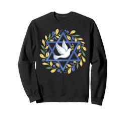 Chanukkah Jüdisches Festival Jude Menora Hebräisch Chanukka Sweatshirt von Cute Hanukkah Shirts