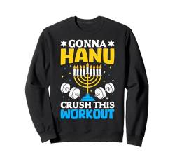 Chanukkah Jüdisches Festival Jude Menora Hebräisch Chanukka Sweatshirt von Cute Hanukkah Shirts