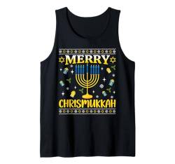 Chanukkah Jüdisches Festival Jude Menora Hebräisch Chanukka Tank Top von Cute Hanukkah Shirts