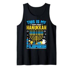 Chanukkah Jüdisches Festival Jude Menora Hebräisch Chanukka Tank Top von Cute Hanukkah Shirts