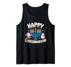 Chanukkah Jüdisches Festival Jude Menora Hebräisch Chanukka Tank Top von Cute Hanukkah Shirts