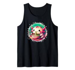 Ramen T-Shirt Axolotl T-Shirt Kawaii Anime Tee Manga Japanisch Tank Top von Cute Kawaii Stuff Japanese Aesthetic Anime Manga