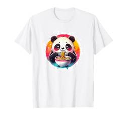 Ramen T-Shirt Panda T-Shirt Kawaii Anime Tee Manga Japanisch T-Shirt von Cute Kawaii Stuff Japanese Aesthetic Anime Manga