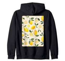 Niedliches Muster, Kunst, Zitronenfrucht Kapuzenjacke von Cute Pattern Art Minimalist Graphic (Lemon)