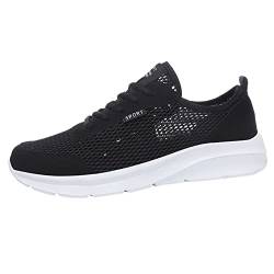 Sneaker Herren 44 Atmungsaktive Walkingschuhe Sneakers Sport Breeze Freizeitschuhe Trainingsschuhe Running Jogging Shoes Komfort Urban Straßenlaufschuhe Trailrunning von Cvanxluy