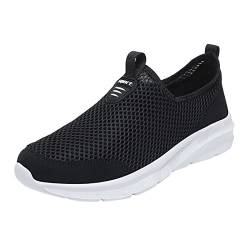 Sneaker Herren Weiß 44 Jogging Walkingschuhe Trailrunning Freizeit Sport Joggingschuhe Shoes Urban Bequeme Straßenlaufschuhe Freizeitschuhe Breeze Komfort Sportschuhe Tennisschuhe von Cvanxluy