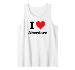 I Heart Aberdare Wales Love Welsh Cymru Souvenir Tank Top von Cymru Cities Towns Tourism Merch Tees And Stuff