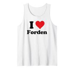 I Heart Forden Wales Love Welsh Cymru Souvenir Tank Top von Cymru Cities Towns Tourism Merch Tees And Stuff