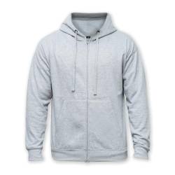 Schwarzer Premium Hoodie mit Reißverschluss für Erwachsene mit Reißverschluss, Unisex Reißverschluss, XS 6XL, schwerer gemischter Fleecepullover mit Kapuze, Arbeitskleidung, Sweatshirt, von D&H CLOTHING UK