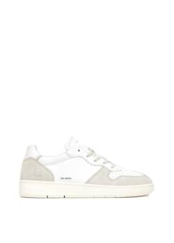 D.A.T.E. Herren-Sneakers Court Vintage Calf White, Weiß, 40 EU von D.A.T.E.