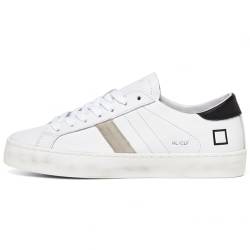 Date Hill Low Calf White Black HL CA WB Damen-Sneaker, WEISS SCHWARZ, 38 EU von D.A.T.E.