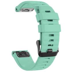 DAVNO Silikon-Schnellverschluss-Armbänder für Garmin Fenix 6X Pro 6 6S 5S 5 5X Plus MK2S 935 945 745 S62 Easyfit Herrenarmband (Farbe: D, Größe: für Fenix 6S 6S Pro D2 S) von DAVNO