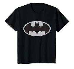 Kinder DC Kids Batman Logo Grau T-Shirt von DC Comics