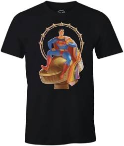 dc comics Herren Medcomits006 T-Shirt, Schwarz, XXL von DC Comics