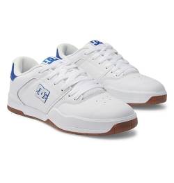 DC SHOES Herren Central Sneaker, White/Blue, 42 EU von DC Shoes