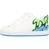 DC Shoes DC Court Graffik Herren White Lime Turquoise EUR 44.5 Sneaker von Dc Shoes