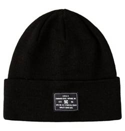 DC Shoes Label - Beanie for Men - Mütze - Männer - ONE SIZE - Schwarz von DC Shoes