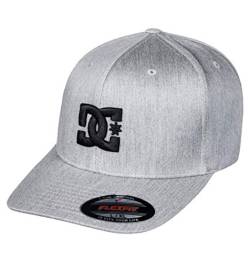 DC Herren Cap Star Flexfit Mütze mit gebogener Krempe Baseballkappe, Castlerock, S/M von DC