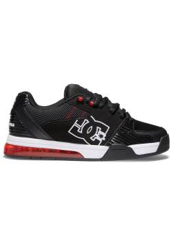 DC - Versatile Black/White/Athletic - Schuhe - Schwarz - EU 45 - Textile, Leather/Textile/Gummi von DC