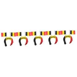 DEARMAMY 250 Stk Ballon-stirnband Mit Flagge Selfie-requisiten Zum Thema Fußball Stirnband Mit Britischer Flagge Aufblasbare Stirnbänder Kopfband Aufheitern Sport Stirnband Aluminiumfolie von DEARMAMY