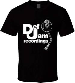 DEHEN Def Jam T Shirt Black Mens von DEHEN