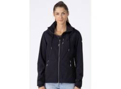 Softshelljacke DEPROC ACTIVE "DECORAH PEAK V WOMEN" Gr. 40/42 (M), schwarz Damen Jacken mit abnehmbarer Kapuze von DEPROC Active