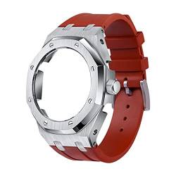 DFAMIN 5. Generation Uhrenlünette, Fluorkautschuk-Armband, Nachrüstsatz für Herren für GA-2100/GA-2110 Mod, Einheitsgröße, Achat von DFAMIN