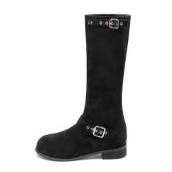 DFEK cowboystiefel Leder Damen Sommer Stiefeletten Damen mit Absatz schnürung schnürstiefel Damen hoch Springerstiefel Herren cowboystiefel Leder Damen Sommer 25.99 von DFEK