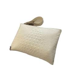 DFJOENVLDKHFE Damen-Handgelenk-Clutch, kleine Damen-Mehrfachtasche, Damen-PU-Leder-Geldbörse, Geldbörsen-Armbänder(Color:A Beige) von DFJOENVLDKHFE