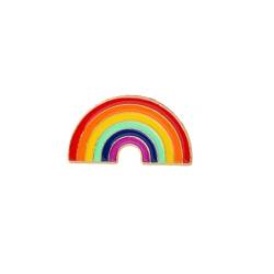 Regenbogen-Emaille-Anstecknadel, Anstecknadel, Obst- und Lebensmittelmischung, Anstecknadel, Rucksack, niedliches Anstecker-Geschenk for Freunde (Color : Rainbow) von DFJOENVLDKHFE
