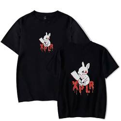 DGSGSWTT Sam XPLR Merch Colby Rabbit Merch T-Shirt, kurzärmelig, Unisex, lässiges T-Shirt, Schwarz , XL von DGSGSWTT