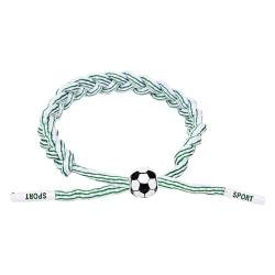 DHYUEN Generic Unisex Em 2024 Fanartikel Fußball Fussball Armband Geschenke Deko Flagge Fußball Geburtstag Einladung Fussball Mitgebsel Kindergeburtstag Fussball von DHYUEN