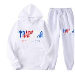 DIALFA Trapstar Two-Piece Sportswear Hoodie for Men and Women, Trapstar Jogging Suit, Trapstar London Tracksuit, trapstar jogginganzug, trapstar anzug kinder, trapstar shooters tracksuit von DIALFA