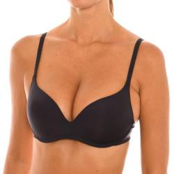 Dim Bh Push-Up Ohne Bügel Aus Mikrofaser Damen x1, Black, 80B von DIM