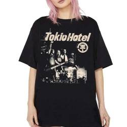 DING FOOD TIMES Tokio Hotel T Shirt, Band Music Unisex Shirt, Unisex Short Sleeve T-Shirt All SI.jpg Black XXL von DING FOOD TIMES